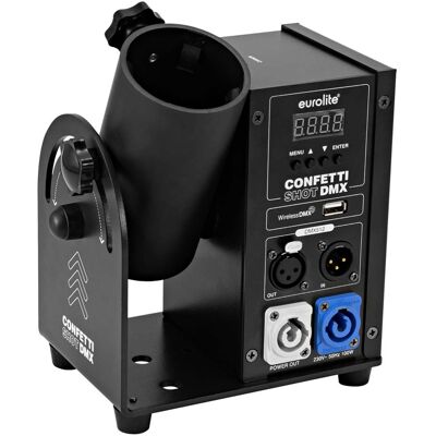 Eurolite Confetti Shot DMX confettishooter Eurolite Confetti Shot DMX confettishooter