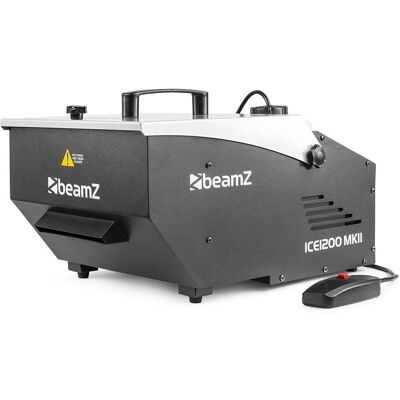 BeamZ ICE1200 MKII lowfog rookmachine 1200W BeamZ ICE1200 MKII lowfog rookmachine 1200W