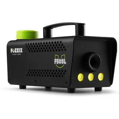 Fuzzix F503L Party rookmachine met 3 LED's 500W Fuzzix F503L Party rookmachine met 3 LED's 500W