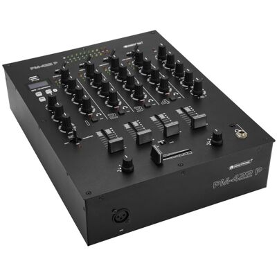 Omnitronic PM-422P 4-kanaals dj-mixer met Bluetooth en MP3 speler Omnitronic PM-422P 4-kanaals dj-mixer met Bluetooth en MP3 speler