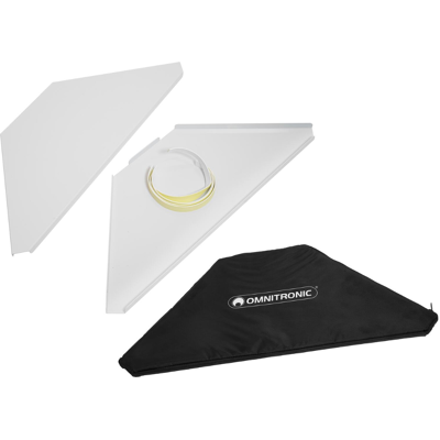 Omnitronic Hoekplaten Wit voor DJ booths met tas set (2 stuks) Omnitronic Hoekplaten Wit voor DJ booths met tas set (2 stuks)