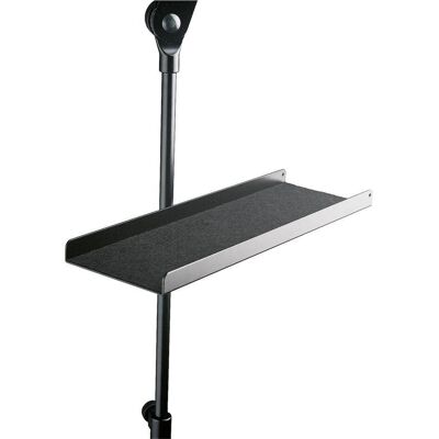 K&M 12218 Tray voor microfoonstatief zwart K&M 12218 Tray voor microfoonstatief zwart