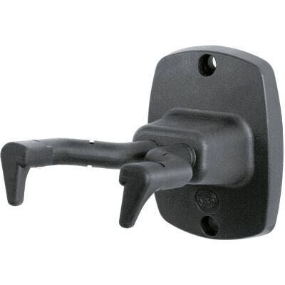 K&M 16240 Gitaar muurbeugel zwart K&M 16240 Gitaar muurbeugel zwart