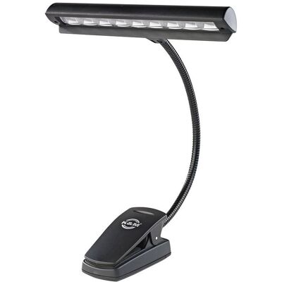 K&M 12249 Lessenaarlamp met 9 LEDs en zwanenhals K&M 12249 Lessenaarlamp met 9 LEDs en zwanenhals