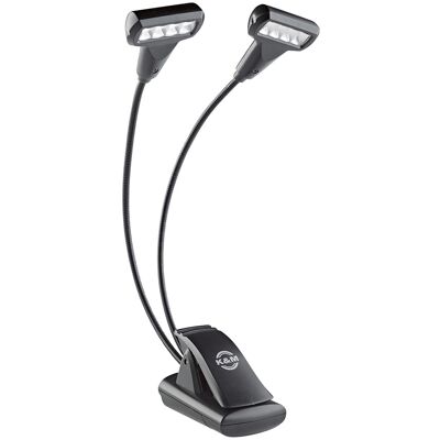 K&M 12273 Dubbele LED zwanenhalslampjes K&M 12273 Dubbele LED zwanenhalslampjes