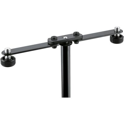 K&M 23510 Flexibele T-bar voor 2 microfoons K&M 23510 Flexibele T-bar voor 2 microfoons
