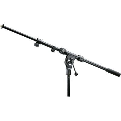 K&M 21110 Telescopische microfoonhengel zwart K&M 21110 Telescopische microfoonhengel zwart