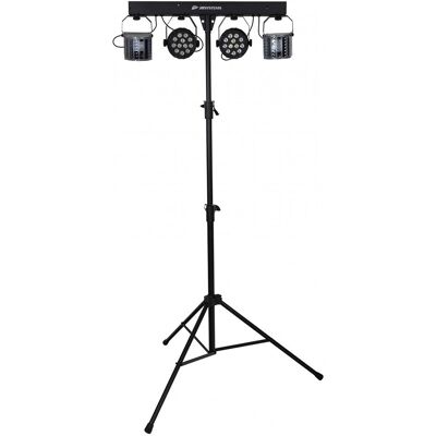 JB Systems USB Partyset met 4 lichteffecten op statief & bar JB Systems USB Partyset met 4 lichteffecten op statief & bar