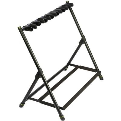 Gravity Vari-G GSMG07 gitaarstandaard voor 7 gitaren Gravity Vari-G GSMG07 gitaarstandaard voor 7 gitaren