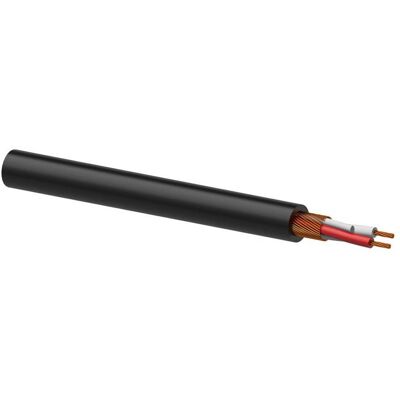 Procab MC105B Dunne microfoonkabel zwart 100m Procab MC105B Dunne microfoonkabel zwart 100m