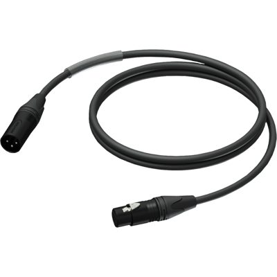 Procab PRD953/5 Professionele DMX kabel 3-polig 5m Procab PRD953/5 Professionele DMX kabel 3-polig 5m