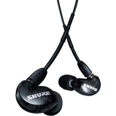 Shure SE215-K gesloten in-ear oordoppen zwart Shure SE215-K gesloten in-ear oordoppen zwart