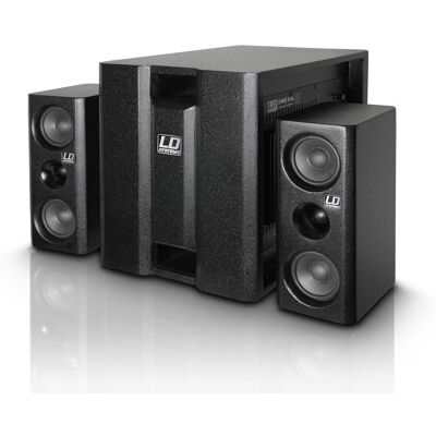 LD Systems Dave 8XS actief multimedia systeem zwart LD Systems Dave 8XS actief multimedia systeem zwart
