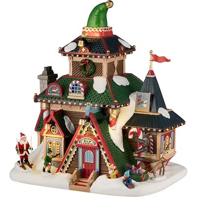 Elwood's Elf Lodge Lemax Santa's Wonderland Collection 2025 Elwood's Elf Lodge Lemax Santa's Wonderland Collection 2025