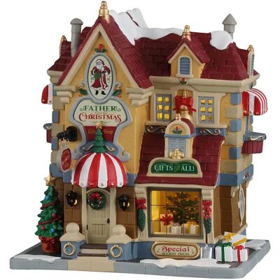 Lemax Father christmas gift shop Lemax Father christmas gift shop