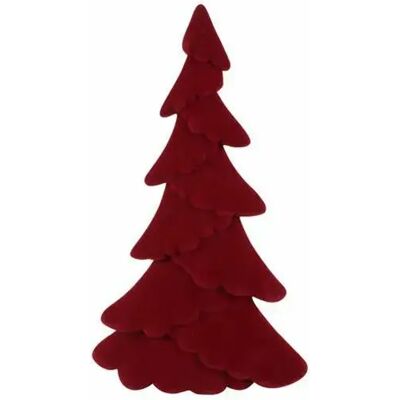 Countryfield Kerstboom mea 36x36x61cm rood Countryfield Kerstboom mea 36x36x61cm rood
