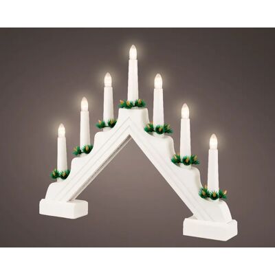 Lumineo Led raamdecoratie l5b40h32cm wt/wwt Lumineo Led raamdecoratie l5b40h32cm wt/wwt
