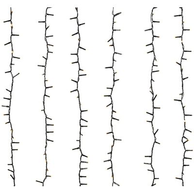 Lumineo LED tree cascade cluster 8 functie twinkel effect buiten Lumineo LED tree cascade cluster 8 functie twinkel effect buiten