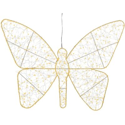 Lumineo Micro LED vlinder metaal flashing effect buiten Lumineo Micro LED vlinder metaal flashing effect buiten