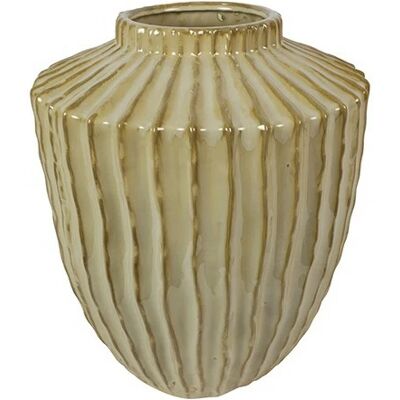 Countryfield Vaas duuk aardewerk 32x32x38cm grn Countryfield Vaas duuk aardewerk 32x32x38cm grn