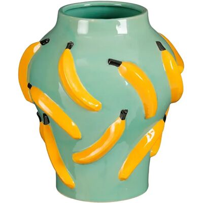 Mica decorations Vaas moza d26.5h30cm groen Mica decorations Vaas moza d26.5h30cm groen