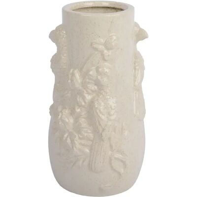 Decoris Vaas porselein d15h24.5cm off-white Decoris Vaas porselein d15h24.5cm off-white