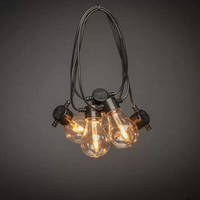 Konstsmide Party edison 4.5m extra warmwit Konstsmide Party edison 4.5m extra warmwit