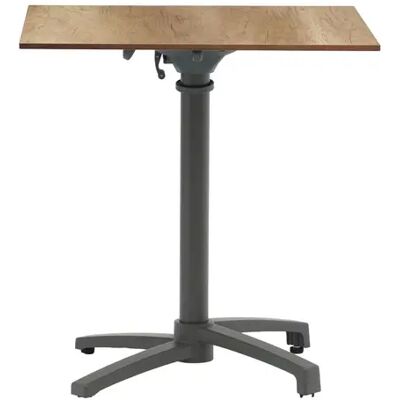 SenS-Line Julia HPL bistro table 70x70cm woodcolor SenS-Line Julia HPL bistro table 70x70cm woodcolor