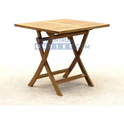 Vita tuintafel Milton teak vierkant 80x80x76 cm Vita tuintafel Milton teak vierkant 80x80x76 cm