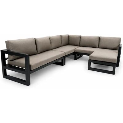 Vita Grosso hoekbank 4 delig groot L antraciet Vita Grosso hoekbank 4 delig groot L antraciet
