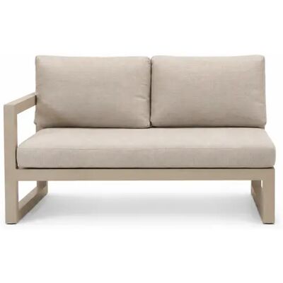 Vita Grosso hoekbank beige 2-zitter rechts Vita Grosso hoekbank beige 2-zitter rechts