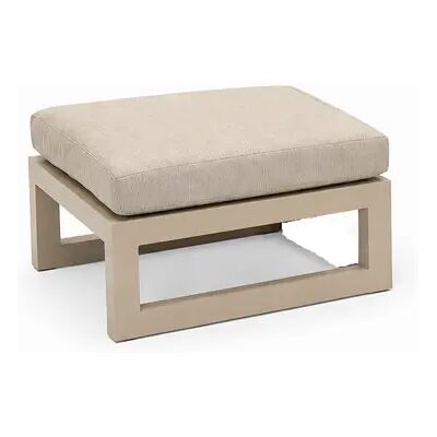 Vita Grosso hoekbank beige voetenbank Vita Grosso hoekbank beige voetenbank