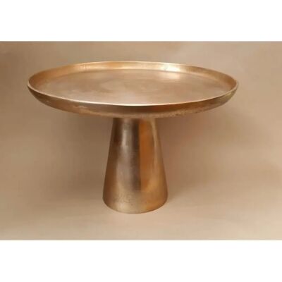 Mica decorations Bijzettafel indra d45h31cm goud Mica decorations Bijzettafel indra d45h31cm goud