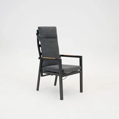 Vita Levy stapelstoel teak arm Vita Levy stapelstoel teak arm