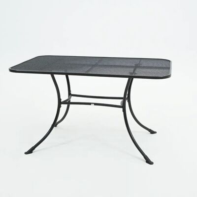 Vita Tafel metaal 130x80cm antra Vita Tafel metaal 130x80cm antra