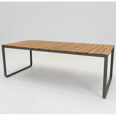 Vita Cuneo tafel 220 cm teak look Vita Cuneo tafel 220 cm teak look