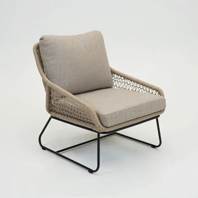Vita Emilia lounge stoel bruin Vita Emilia lounge stoel bruin