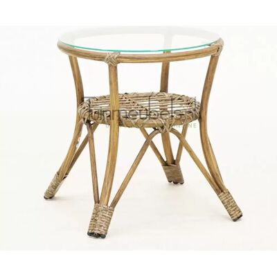 Vita Lester bijzettafel nature hoog Vita Lester bijzettafel nature hoog