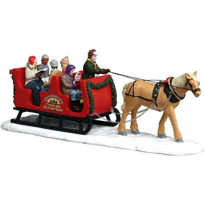 Lemax Caroling sleigh ride Lemax Caroling sleigh ride