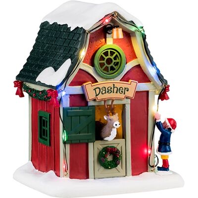 Dashers Den Lemax Santa's Wonderland Collection 2024 Dashers Den Lemax Santa's Wonderland Collection 2024