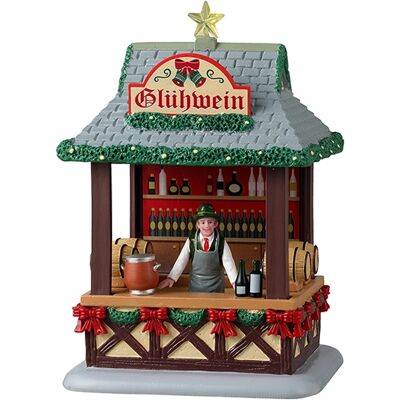 Gluhwein Booth Lemax Caddington Village Collection 2024 Gluhwein Booth Lemax Caddington Village Collection 2024
