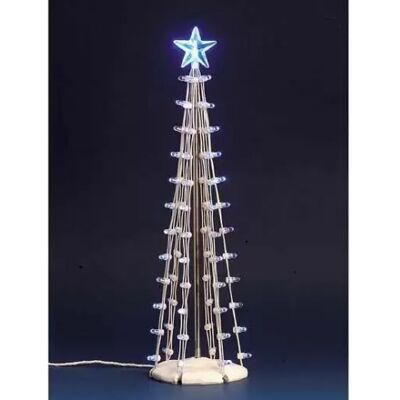 Lemax Lighted Silhouette Treeblue L 4.5v Lemax Lighted Silhouette Treeblue L 4.5v