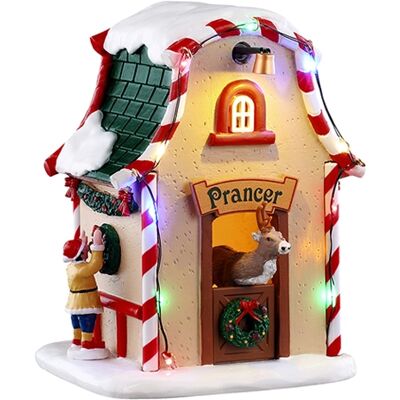 Prancer's Den Lemax Santa's Wonderland Collection 2025 (zonder adaptor) Prancer's Den Lemax Santa's Wonderland Collection 2025 (zonder adaptor)