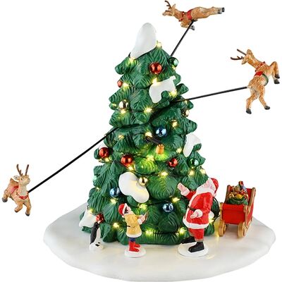 Reindeer Races Lemax Santa's Wonderland Collection 2025 Reindeer Races Lemax Santa's Wonderland Collection 2025