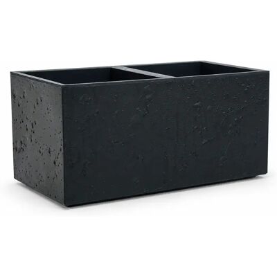 Vita Bloembak Sierra 77x38x37cm zwart Vita Bloembak Sierra 77x38x37cm zwart