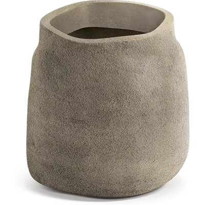 Vita Bloempot Boge 40x38x38cm licht bruin Vita Bloempot Boge 40x38x38cm licht bruin