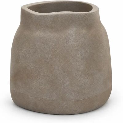 Vita Bloempot Boge 46x46x47cm lichtbruin Vita Bloempot Boge 46x46x47cm lichtbruin