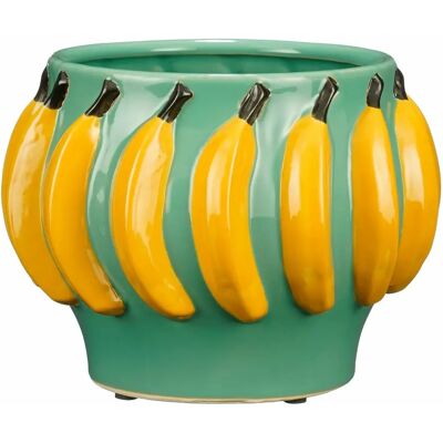 Mica decorations Pot moza d24h18cm l.groen Mica decorations Pot moza d24h18cm l.groen