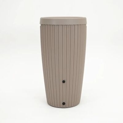 Vita Regenton Mika taupe 240L + Kraan met Gardena koppeling + Plantenbak Vita Regenton Mika taupe 240L + Kraan met Gardena koppeling + Plantenbak
