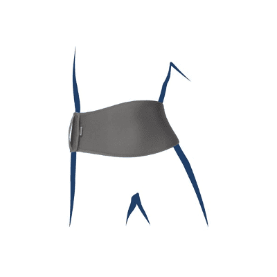 Basko Stoma HydroActive Bandage - Zwembandage Voor Stoma - L - Grijs/zilver Basko Stoma HydroActive Bandage - Zwembandage Voor Stoma - L - Grijs/zilver